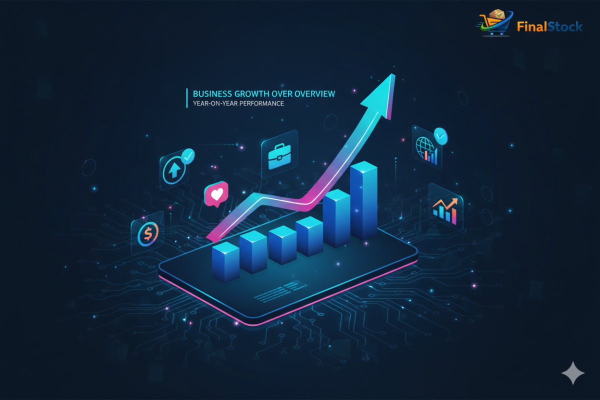 Business growth chart