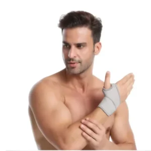 Adjustable wrist brace support with compression strap for carpal tunnel and pain relief