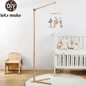 Buy Wooden Baby Mobile | Floor Stand - Rattle Crib Toy for Newborns