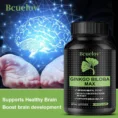 Bcuelov Ginkgo Biloba Max - 120 Capsules for Memory & Focus