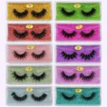 3D mink eyelashes 10 pairs natural false lashes pack in bulk