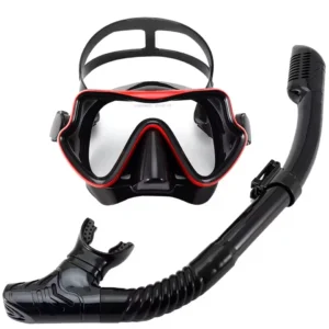 Adult Snorkeling Set – Panoramic Mask & Dry Snorkel Combo