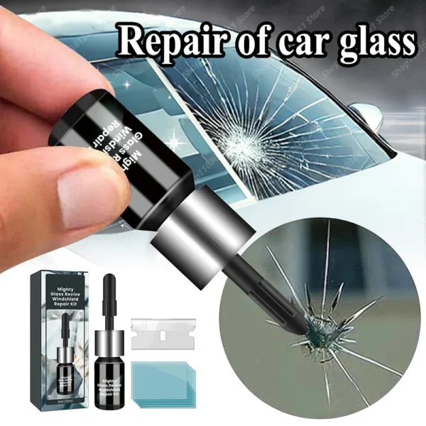 Car glass repair kit for windscreen crack and scratch removal from Final Stock