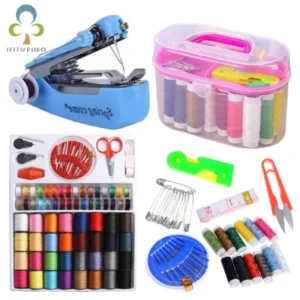 Portable Mini Sewing Machine | Handy Travel Sewing Kit & Tool Set | Final Stock