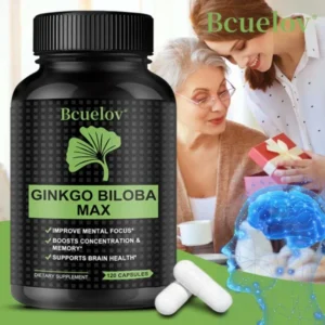 Buy Pure Ginkgo Biloba MAX: Brain Focus & Memory Support Capsules | Final Stock