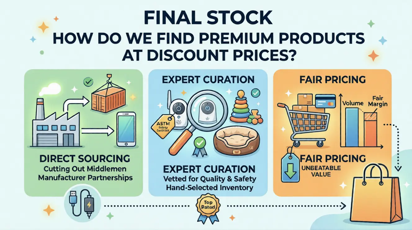 How Final Stock Finds Premium Products at Discount Prices | Final Stock