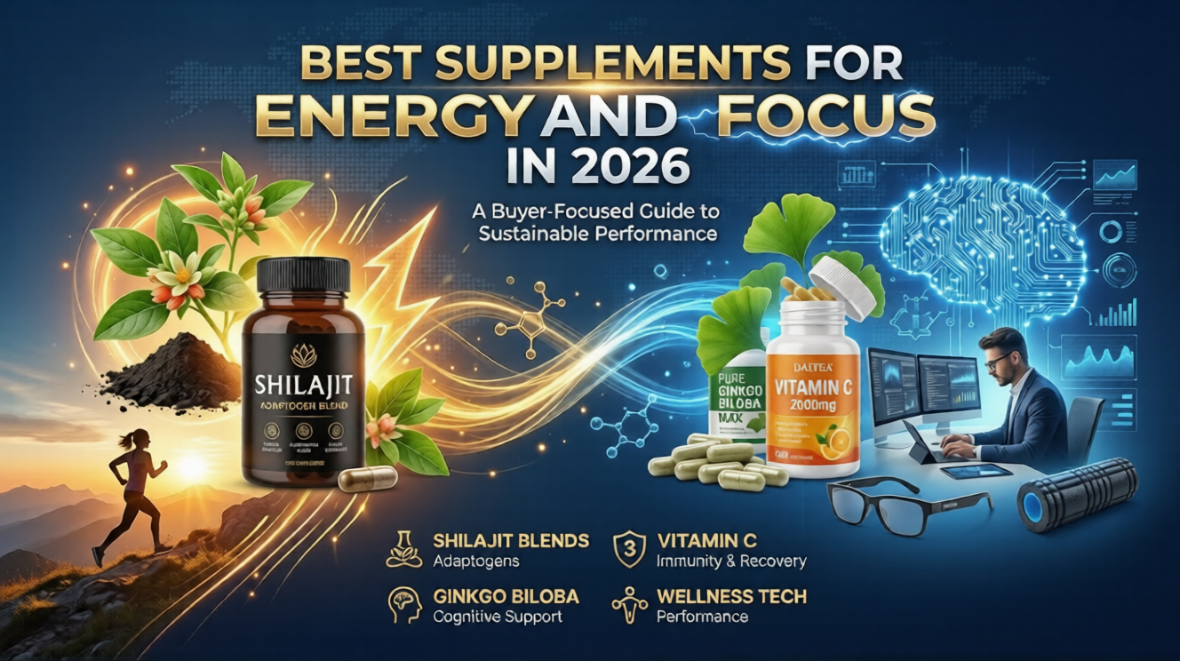 Best Supplements for Energy and Focus in 2026